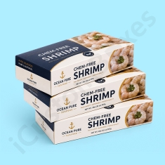 Printed Shrimp Box Packaging