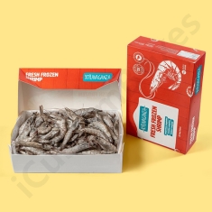 shrimp packaging for seafood brands