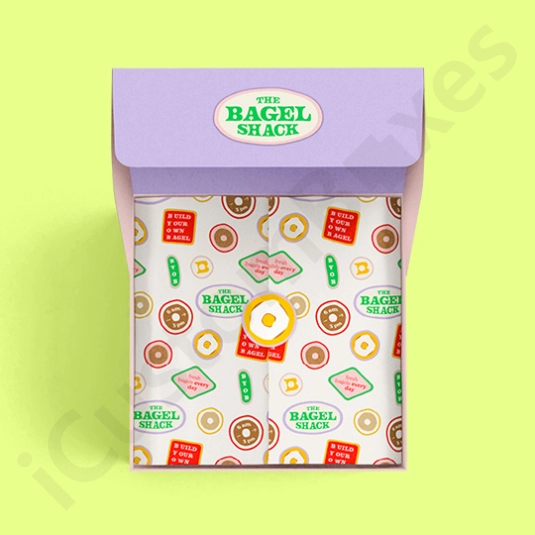 custom bagel boxes - Wholesale Packaging