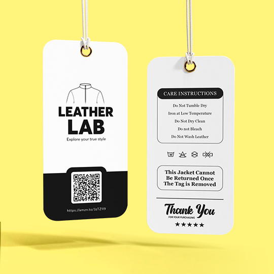 clothing hang tags