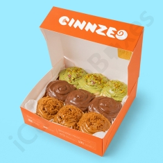 cardboard cinnamon roll boxes