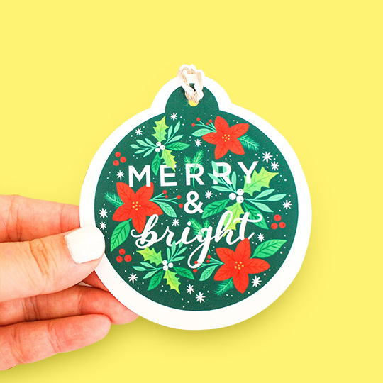 personalized christmas gift tags