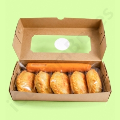 kraft empanada boxes
