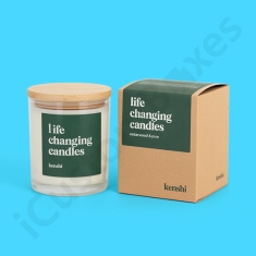 kraft candle boxes
