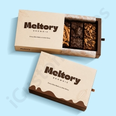 branded brownie boxes