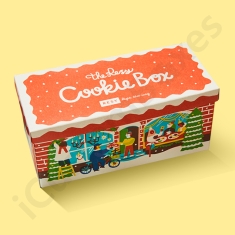 Christmas cookie gift boxes