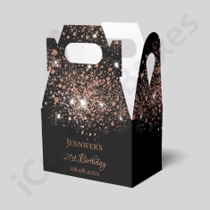 glitter paper boxes