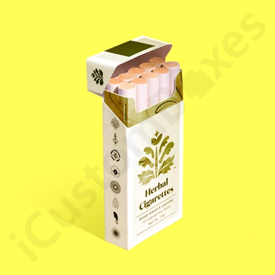 herbal cigarette packaging boxes
