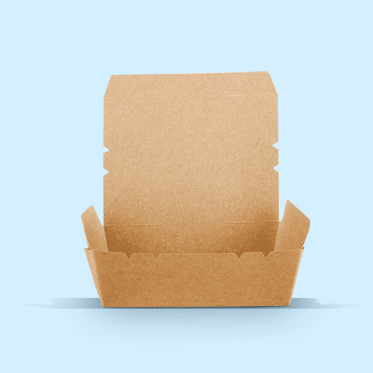 kraft disposable boxes for food