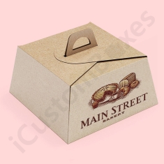 Custom Pie Boxes With Handles