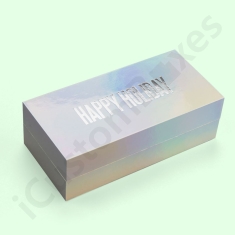 Custom Printed Silver Foil Boxes