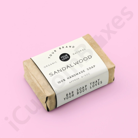 custom wrapping paper for handmade soap