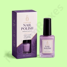 Custom Design Nail Polish Boxes