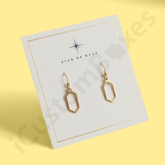 jewelry product display cards