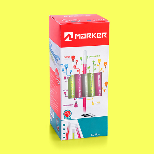 custom marker packaging boxes