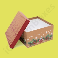 Christmas gift boxes empty
