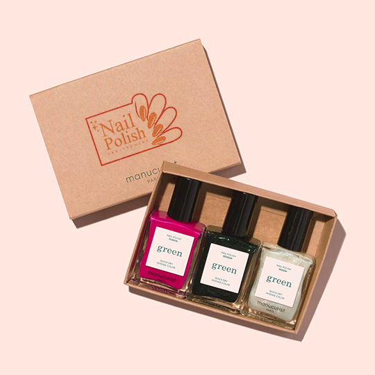 nail polish box with lid