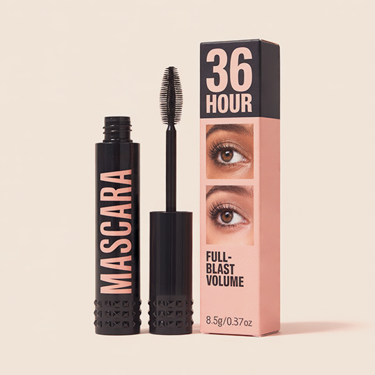 Custom mascara boxes with elegant packaging