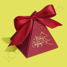 Christmas Triangle Paper Boxes
