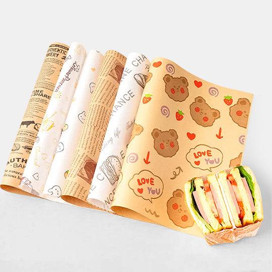 Custom Printed Butter Paper Wholesale ICB