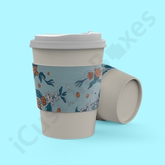 coffee cup sleeves with logo