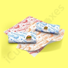 custom greaseproof sandwich paper