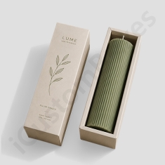 Luxury Rigid Pillar Candle Boxes