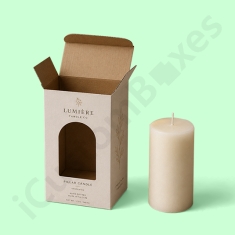 Custom Pillar Candle Box