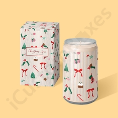 Personalized Candle Boxes Christmas