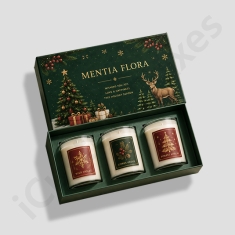 Christmas Themed Candle Boxes
