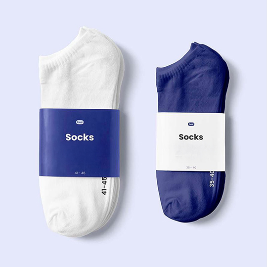Socks Packaging sleeves by icb