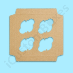 kraft cupcake holders