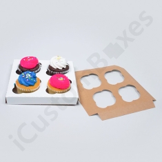 Mini Cupcake Box Tray