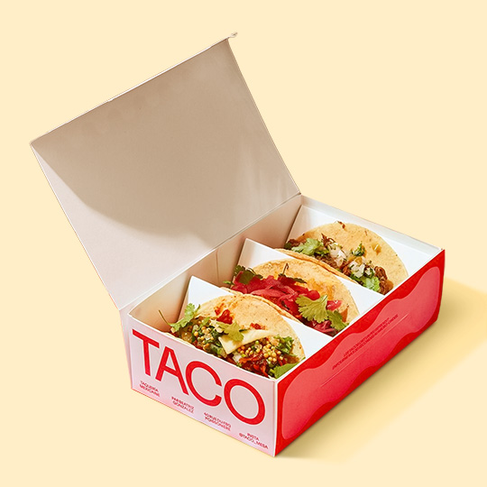 custom taco boxes and packaging