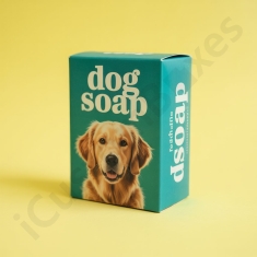 printed dog soap boxes