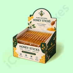 Custom Honey Straw Display Boxes For Canada
