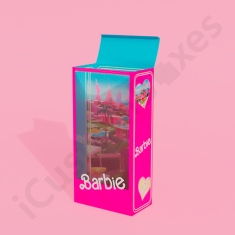 barbie doll box packaging with ste style