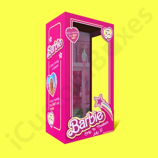 Custom barbie doll boxes