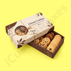 Custom Die-Cut Cookie Boxes