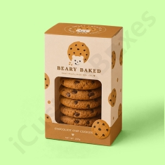 Cookie Boxes with Window by iCustomBoxes Canada