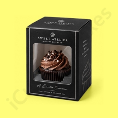 Window Cupcake Boxes with Inserts