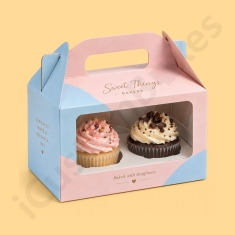 Gable Cupcake Boxes Wholesale