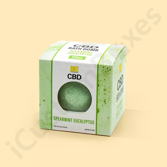 custom cbd bath bomb boxes packages usa