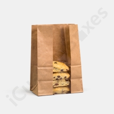 bakery bag with window