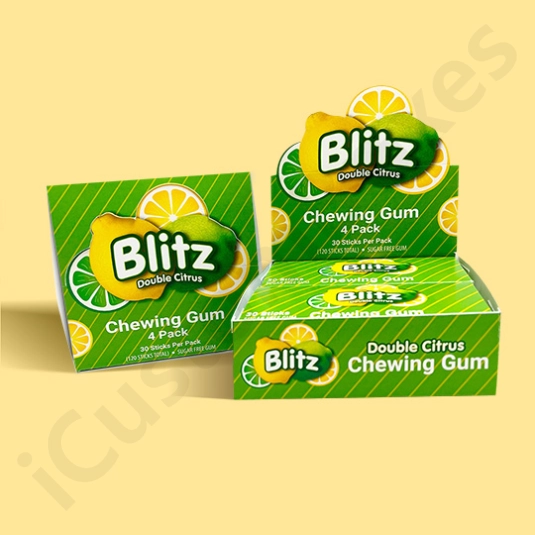 bubble gum packaging boxes