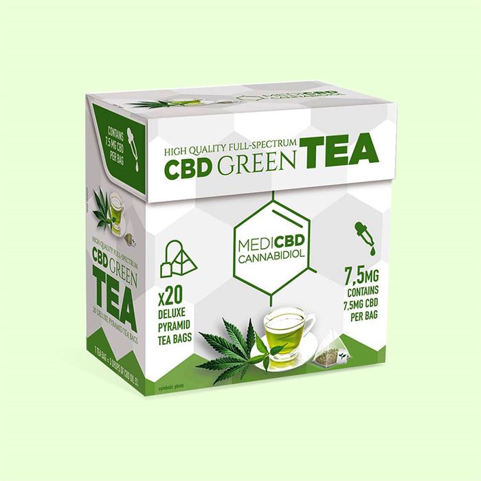 Custom CBD Tea Boxes by icustomboxes.com