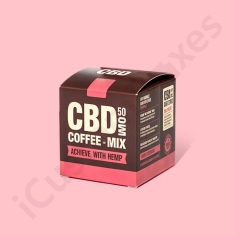 custom cbd coffee box packaging