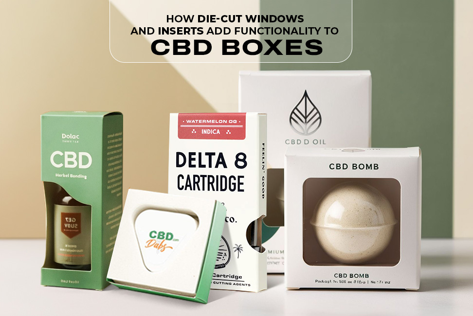 How Die-Cut Windows and Inserts Add Functionality to CBD Boxes?