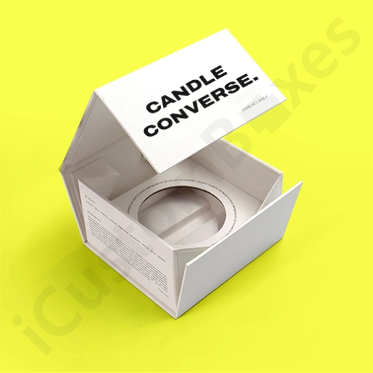 black candle boxes with insert
