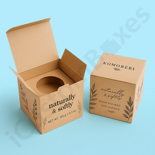 black candle boxes with insert